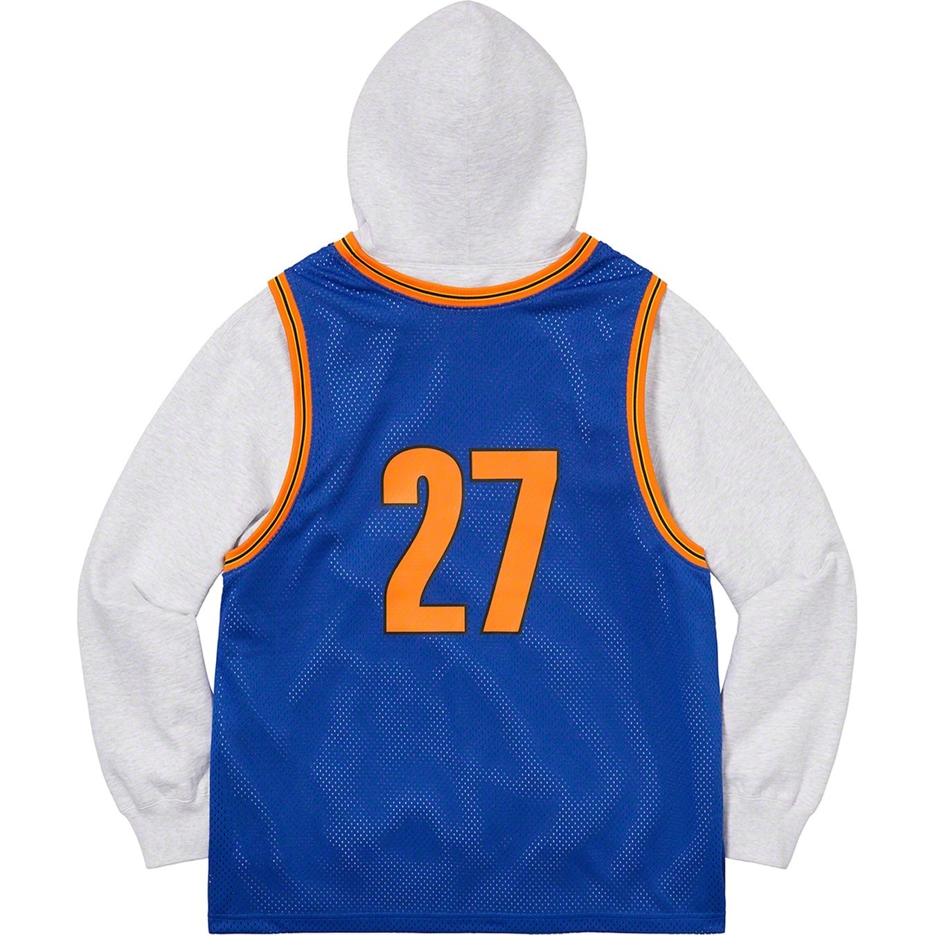 Basketball Jersey Hooded Sweatshirt view 2